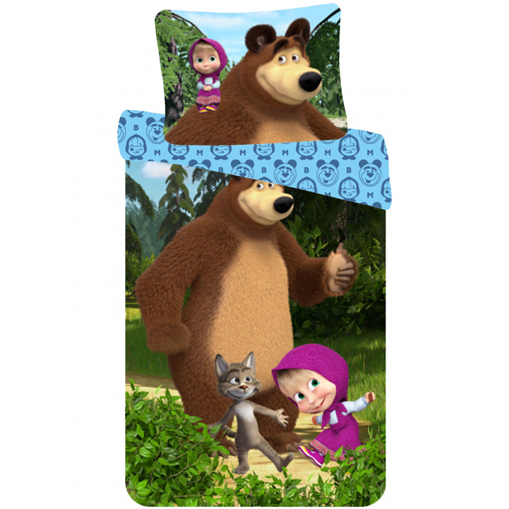 Masha and the bear posteljina