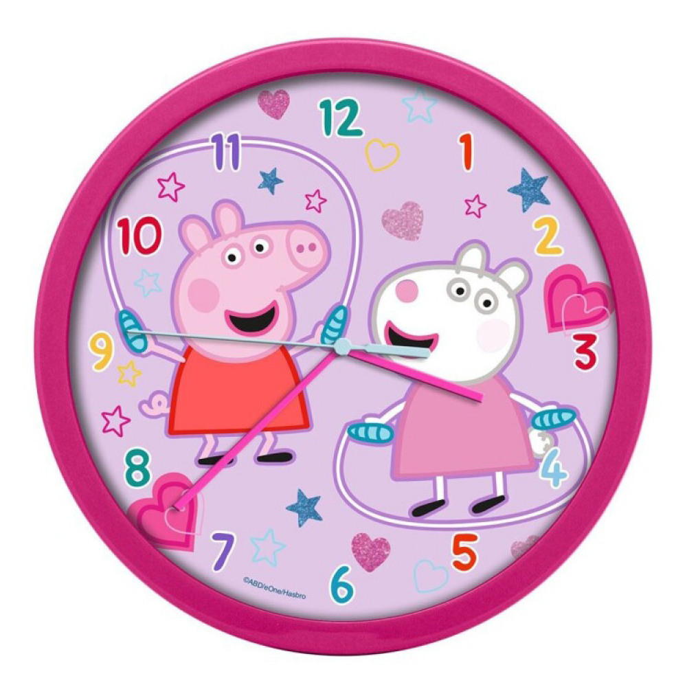 Peppa Pig zidni sat