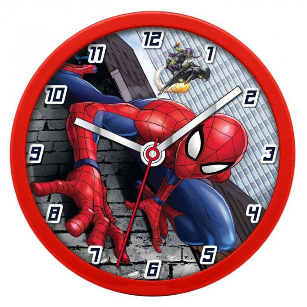 Spiderman zidni sat