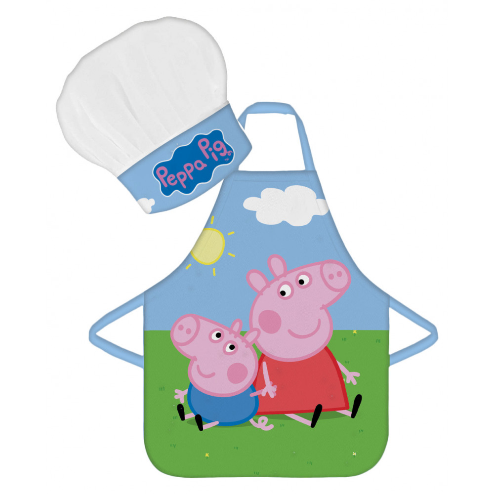 Peppa Pig pregača i kapica