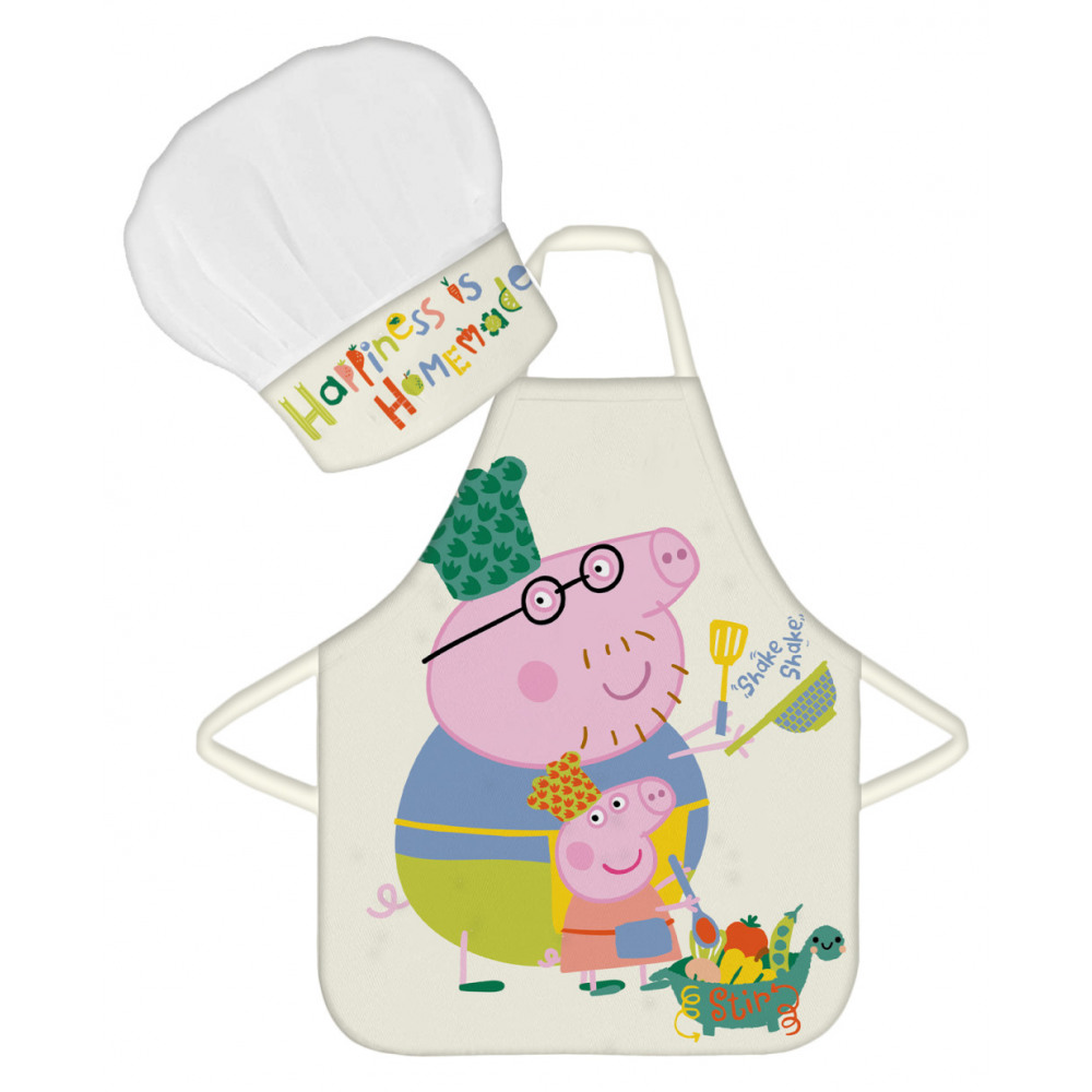 Peppa Pig pregača i kapica