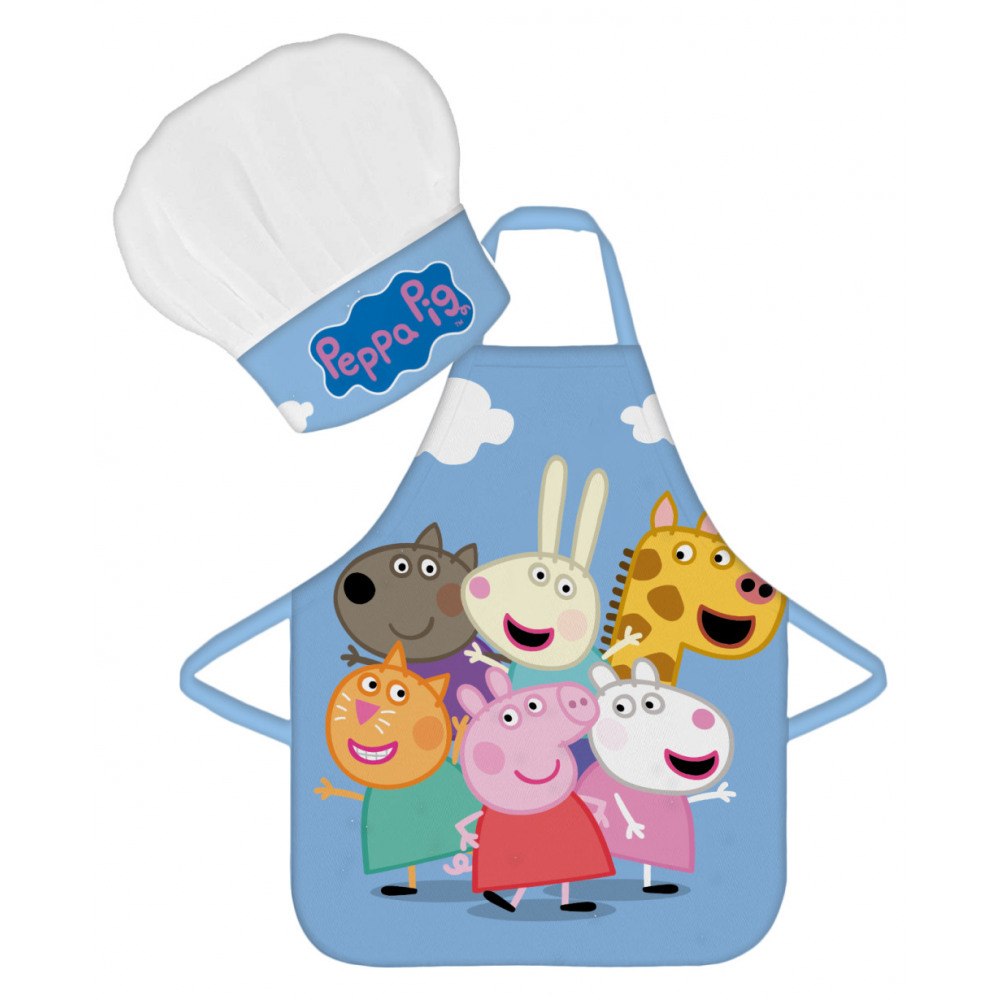 Peppa Pig pregača i kapica