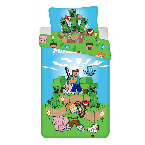 Minecraft dječja posteljina