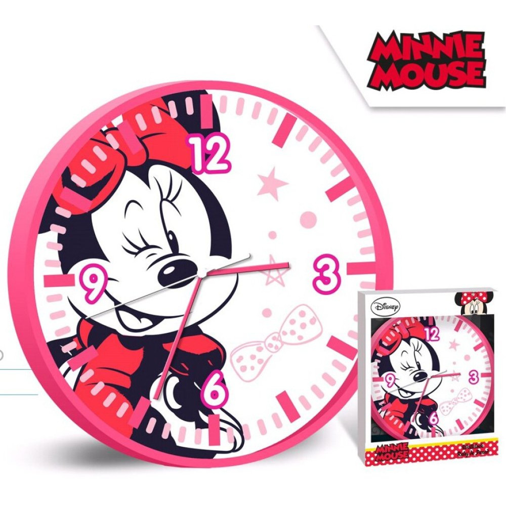 Minnie dječji zidni sat