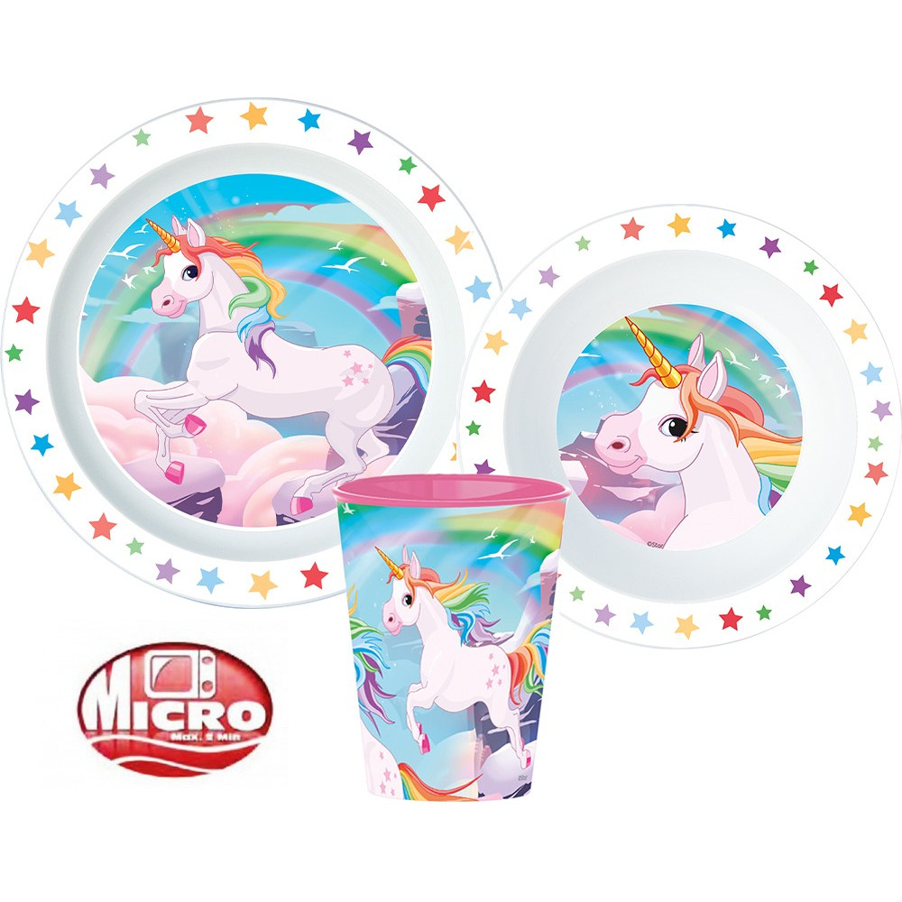 Unicorn dječje posuđe