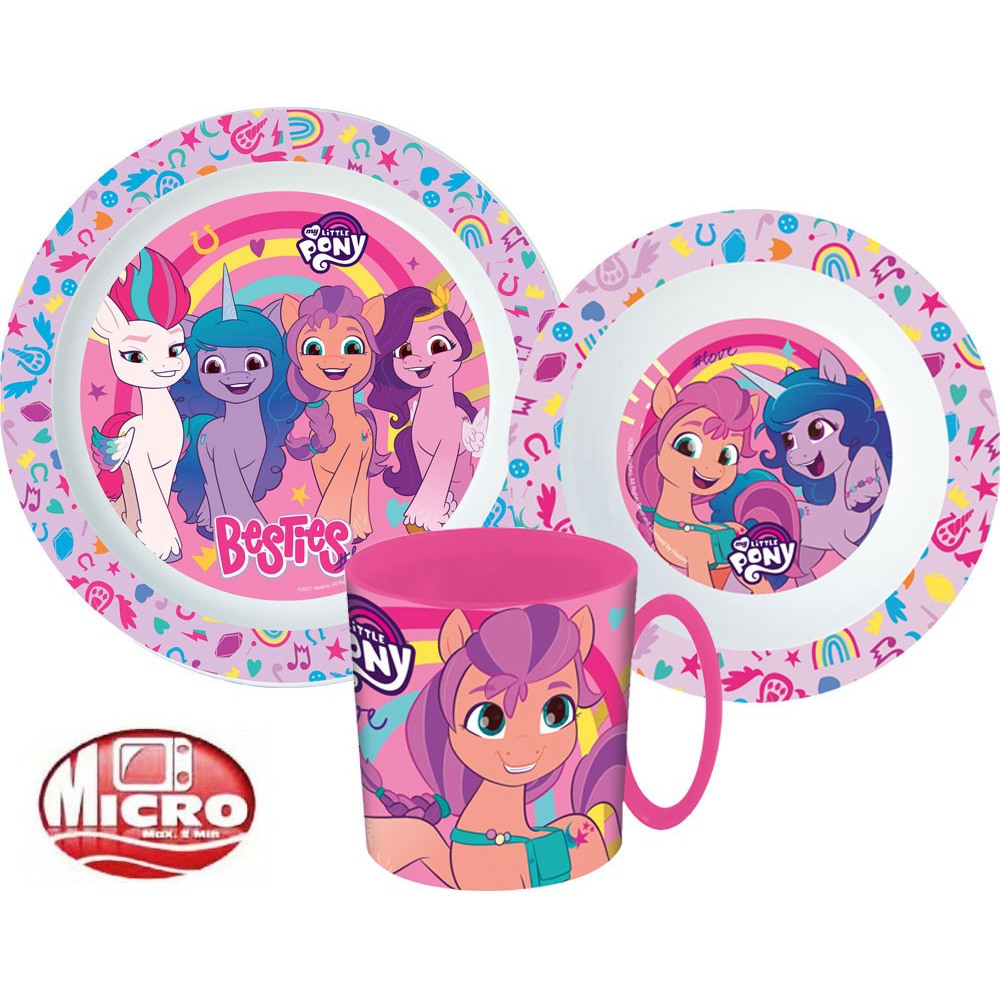My little pony set za hranu
