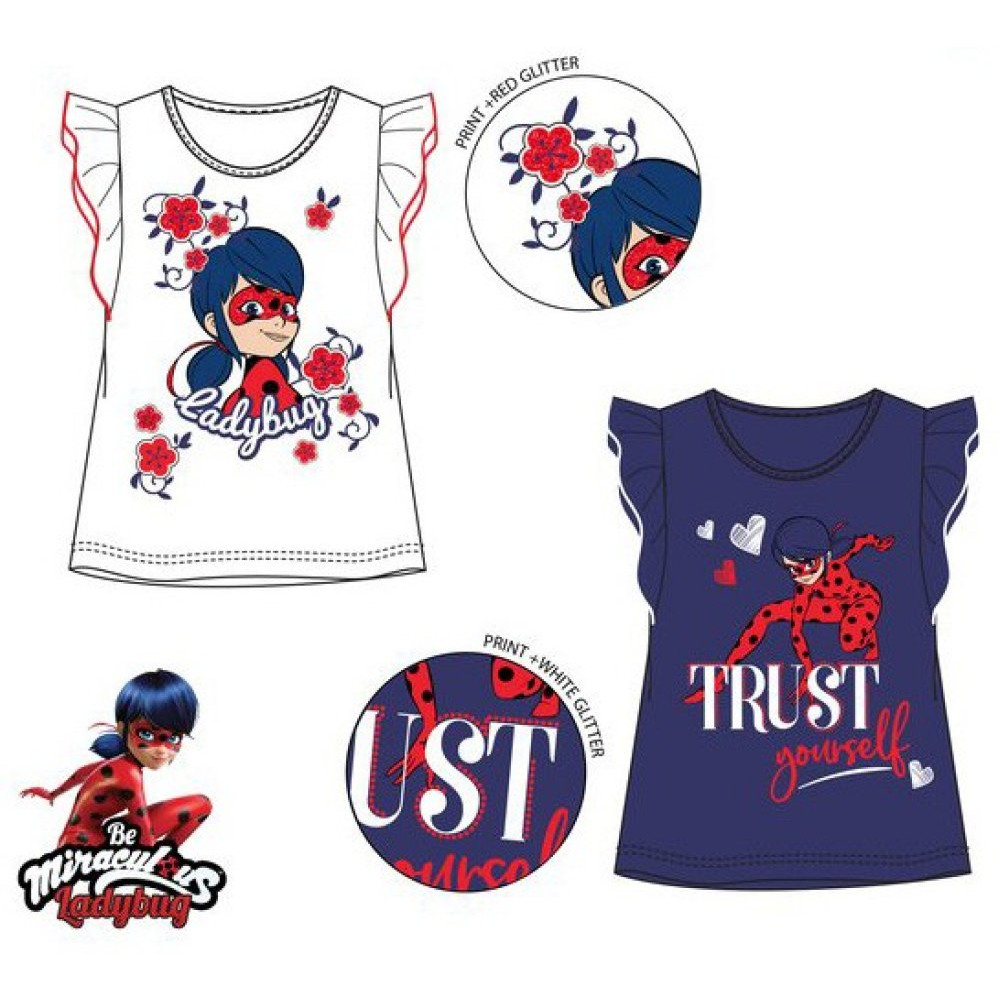 Miraculous Ladybug dječja majica kratkih rukava
